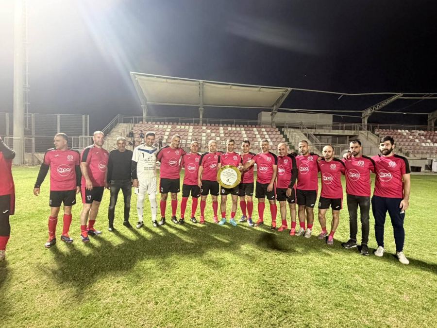 تتويج فريق عرفات عاصلة لقدامى لاعبي عرابة كبطل دوري منطقه الشمال بكرة القدم